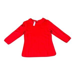 Talbots NWT Red Peter Pan Collar Sweater size small